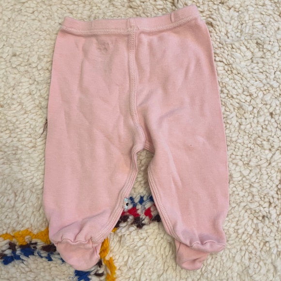 (ADD for $2) Baby Soy Pink Footie Pants (S 0-3m) - Picture 2 of 5